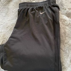 Nike black joggers